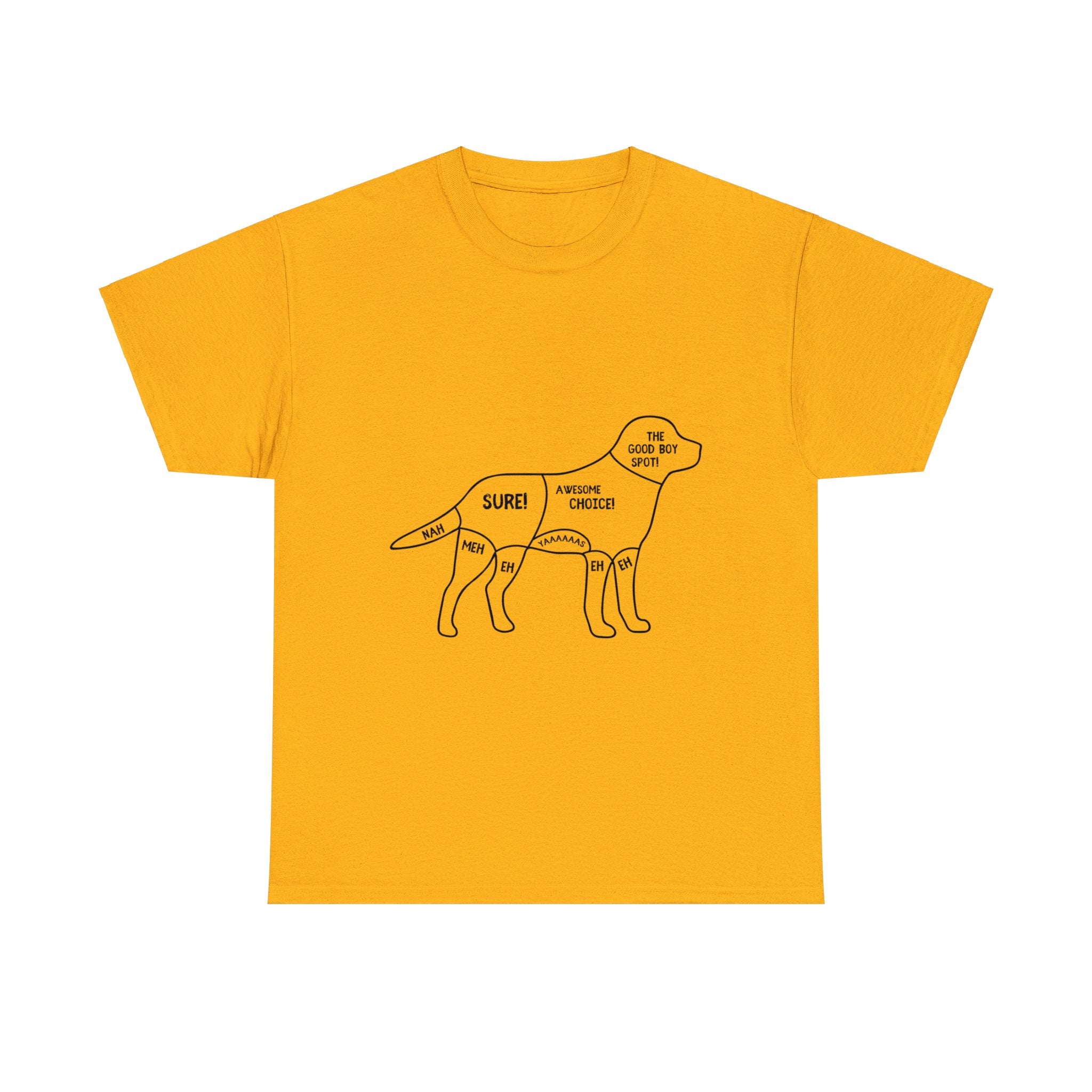 Dog Petting Map T-Shirt