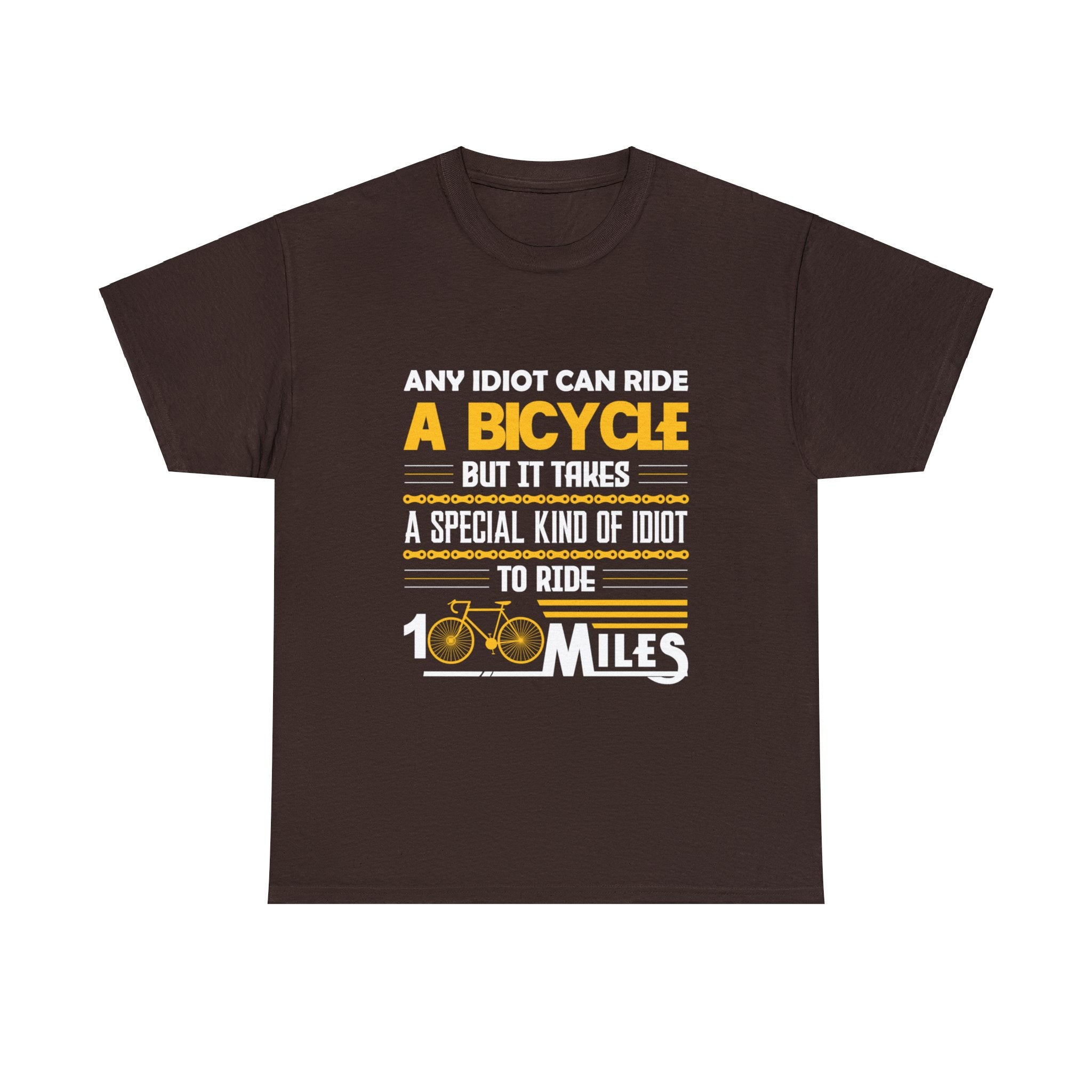 Any Idiot Can Ride a Bicycle T-Shirt