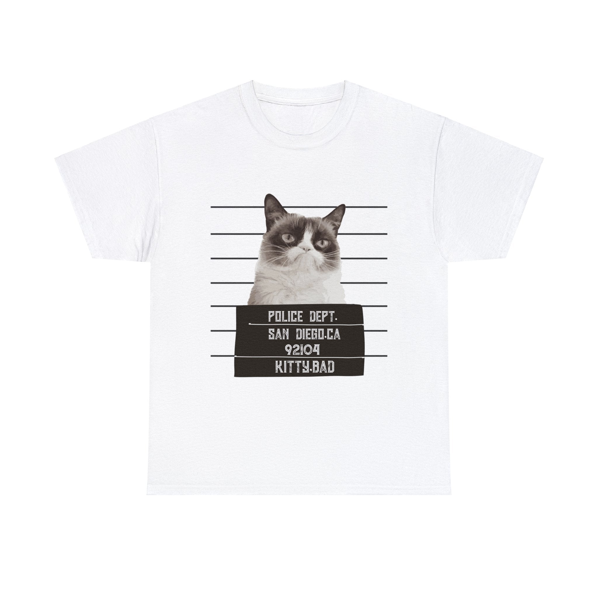 Cat Mugshot T-Shirt