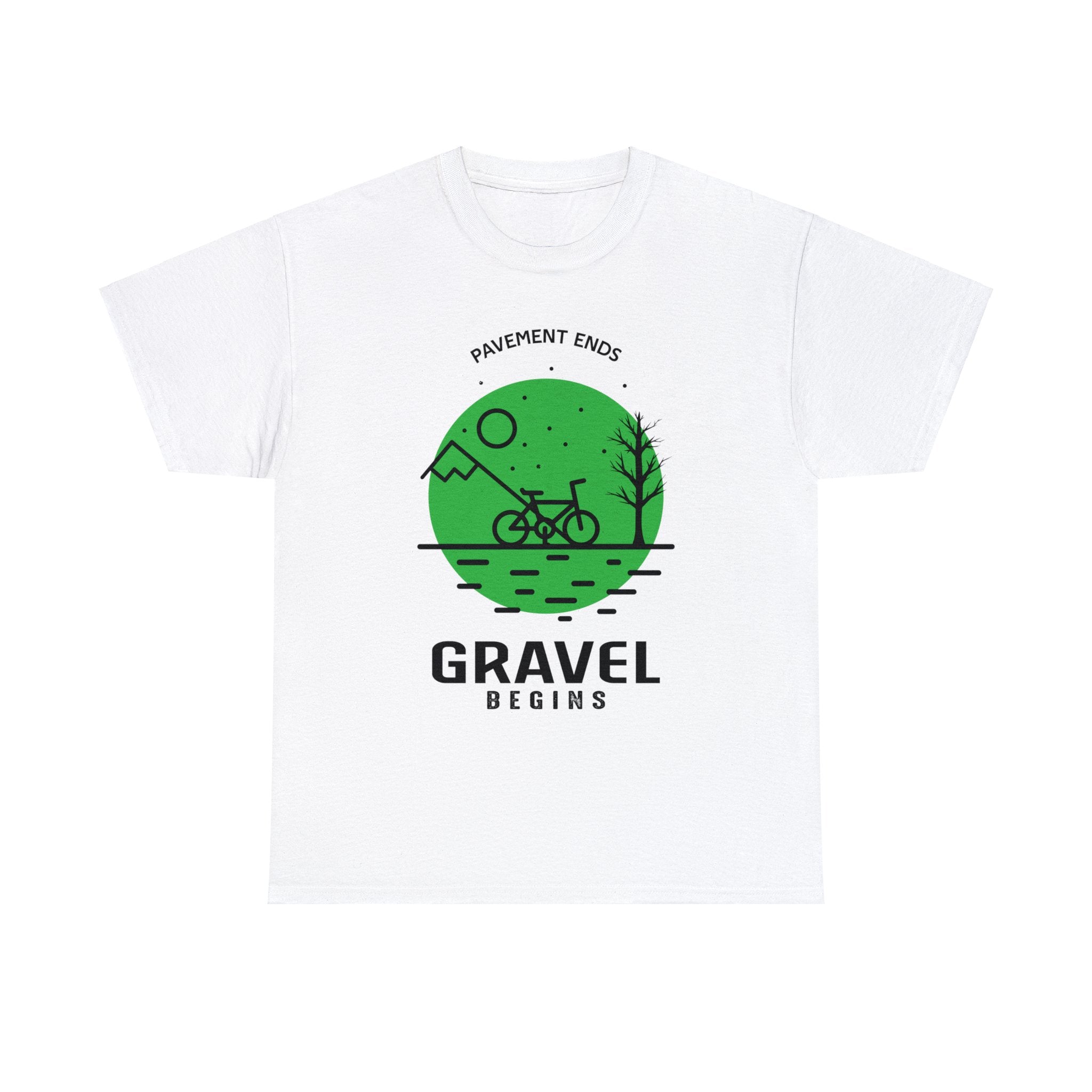 Pavement Ends, Gravel Begins T-Shirt