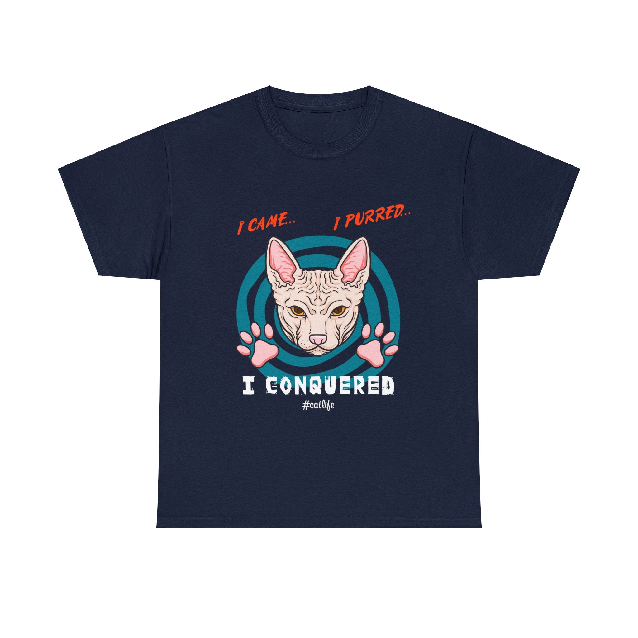 I Came, I Purred, I Conquered T-Shirt