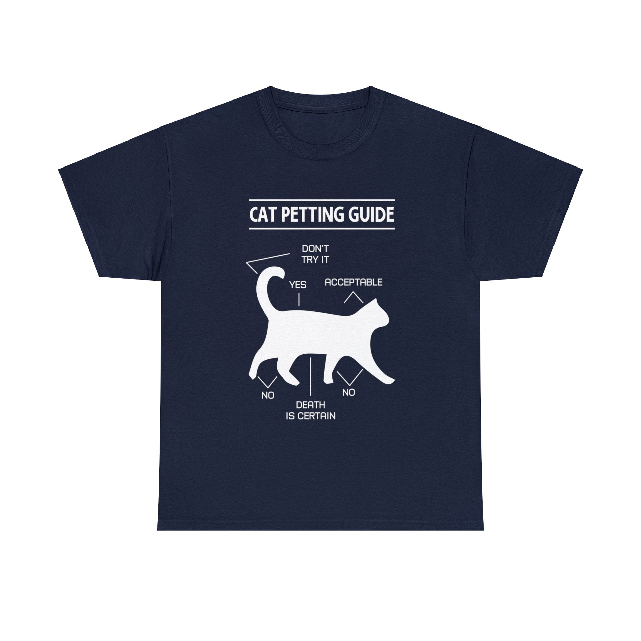 Cat Petting Guide T-Shirt
